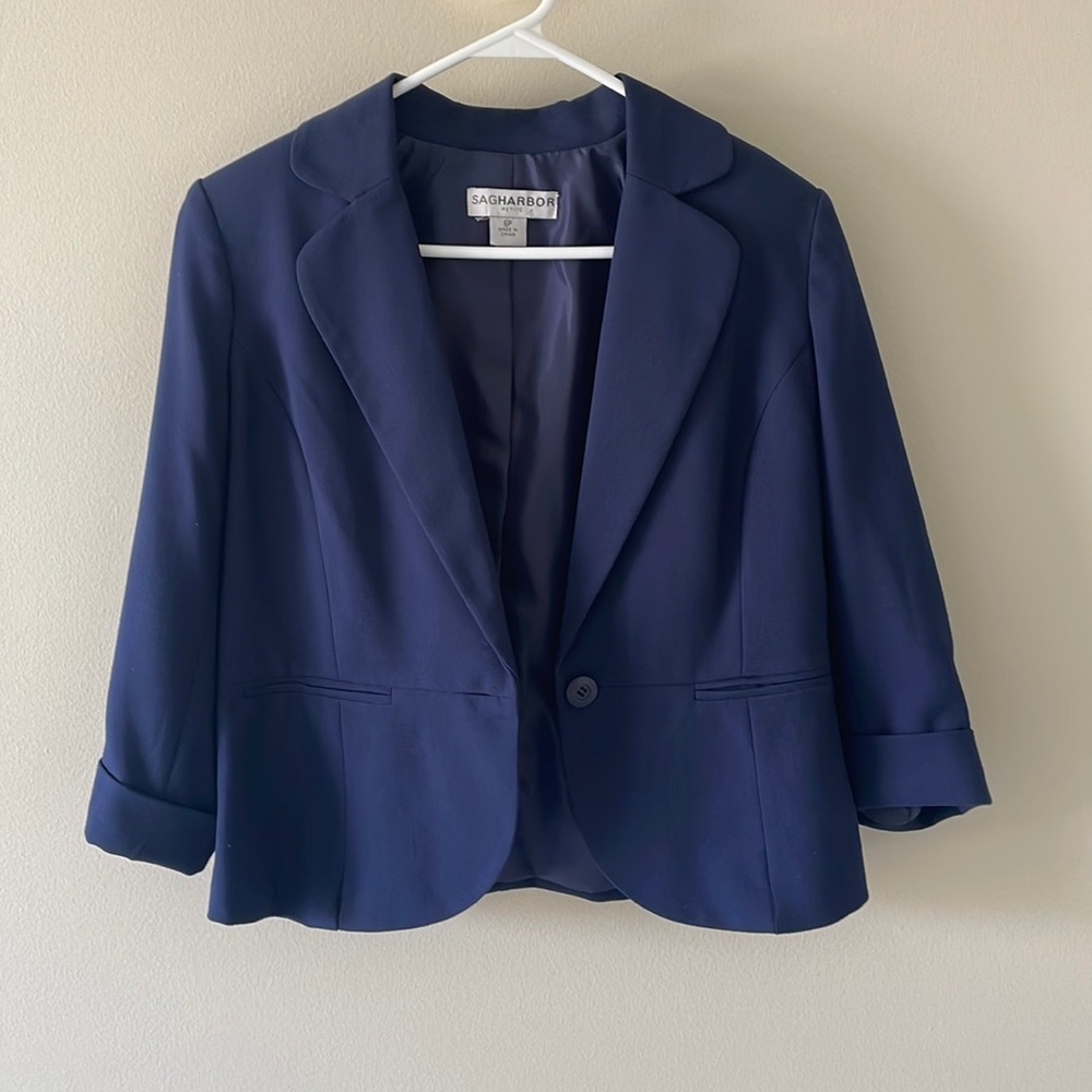 Navy blazer